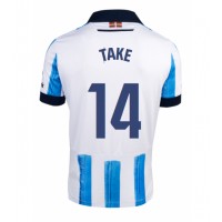 Real Sociedad Takefusa Kubo #14 Replica Home Shirt 2023-24 Short Sleeve